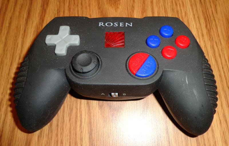 Rosen ac3527 - oem wireless game remote controller - euc