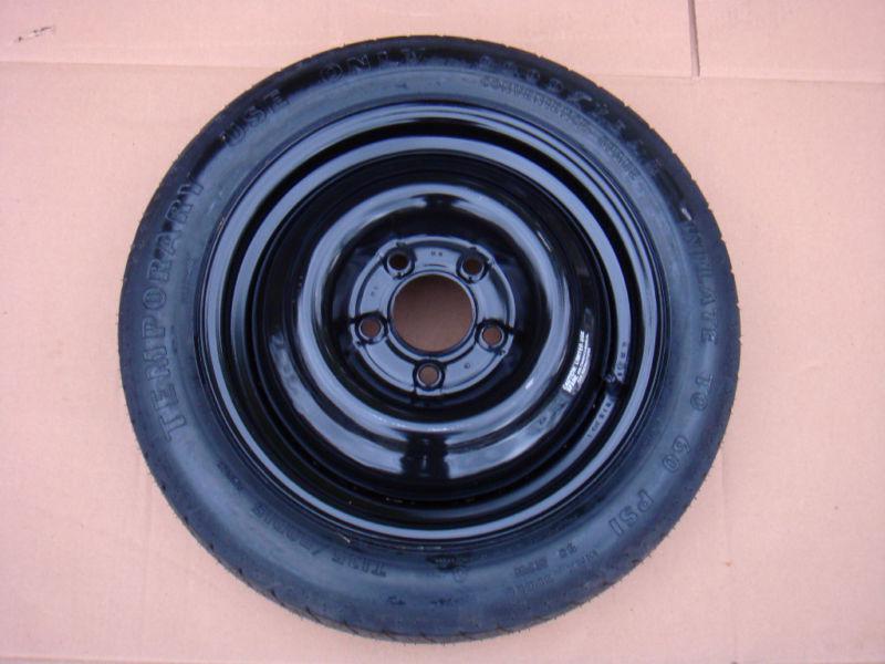 Chrysler dodge jeep factory oem 15" donut spare tire 135/80/15 never used 5x114