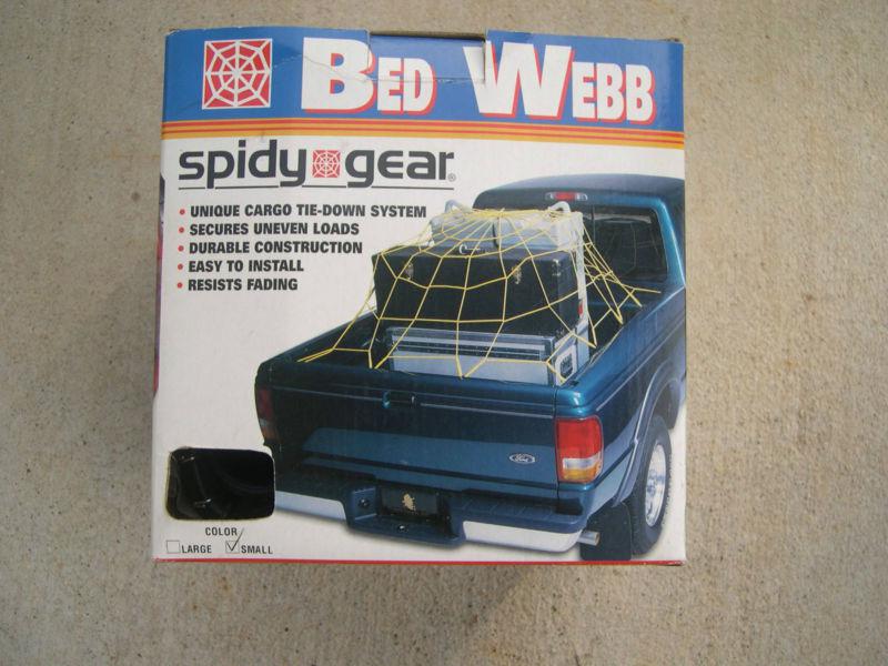 Spidy gear 80112-01; small black load security 'bed webb' 