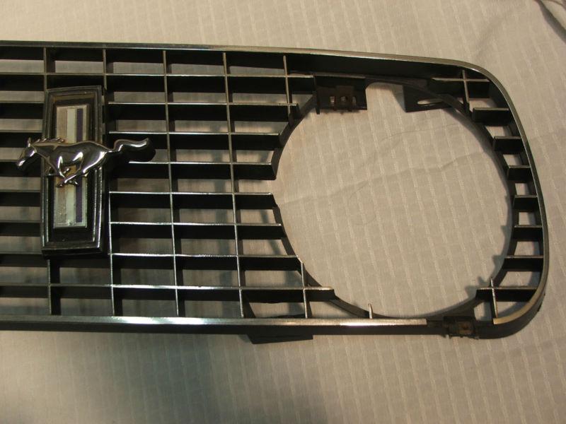 69 mustang chrome faced ford grill 302 boss 429 mustang mach grande chrome front