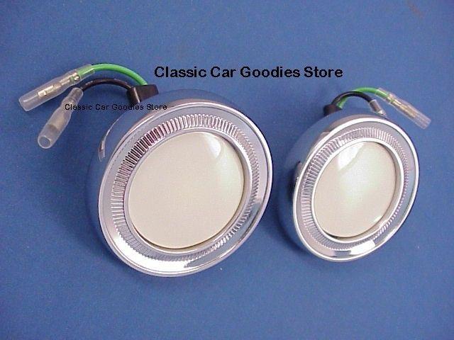 1962-1966 chevy impala sport coupe dome assembly (2) 1963 1964 1965