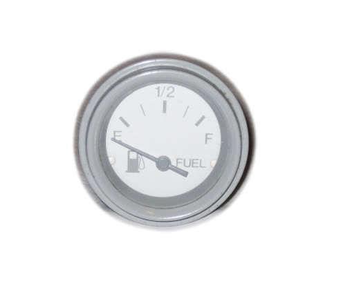 Teleflex fuel gauge #66150 white gas fuel level instrument
