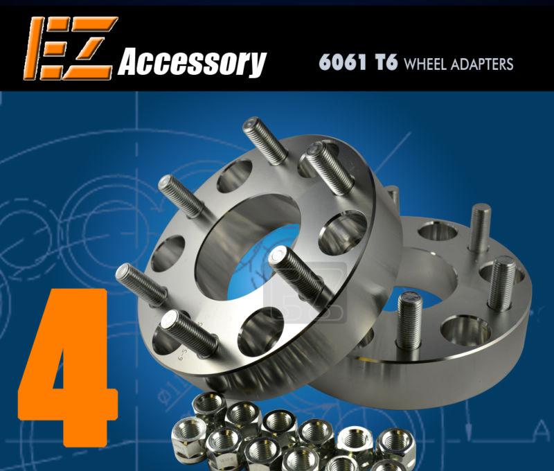Sell 4 Wheel Adapters 6 Lug 5.5" To 6 Lug 135 1.5" Ford Wheels on Chevy Toyota Nissan in San Ford To Chevy Wheel Adapters 6 Lug