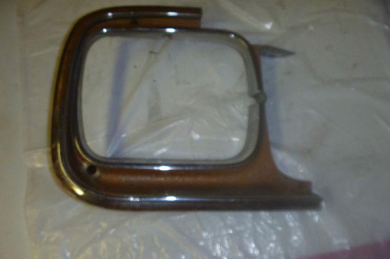 1978 amc concord head light trim bezels good shape  spirit hornet vintage rare 