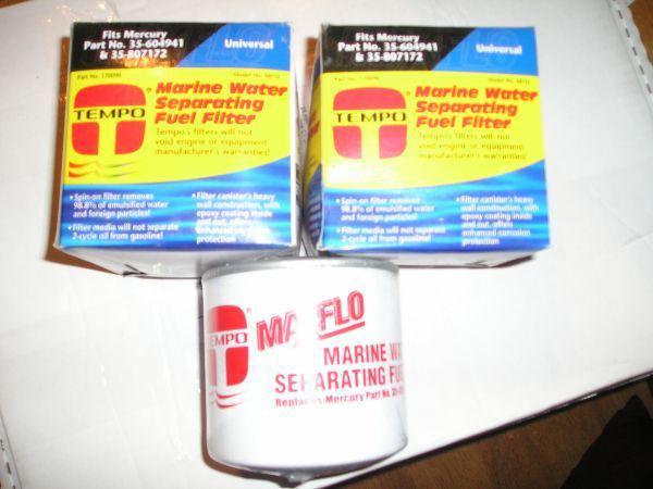 2 tempo marine water seperating fuel filter