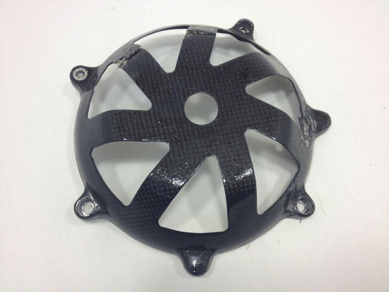 Ducati carbon fiber vented dry clutch cover monster 1100 996 999 1098 1198 s4rs