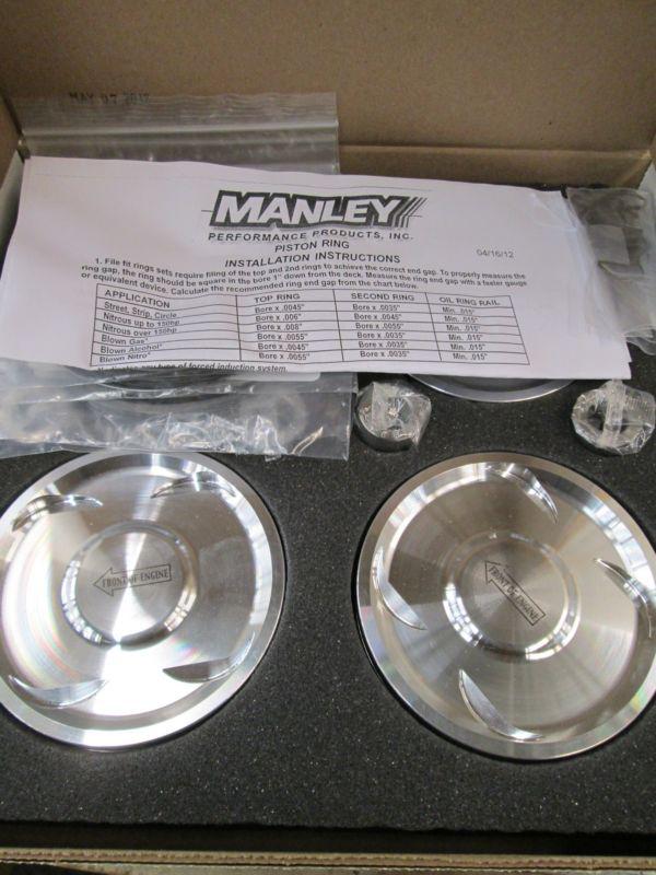 Manley subaru wrx and sti 2.5l 99.5mm piston set -- 8.5:1 compression