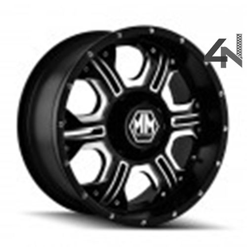Rim wheel havoc matte black-milled spokes 20 inch (20x9) 5-150 110 +18 mm