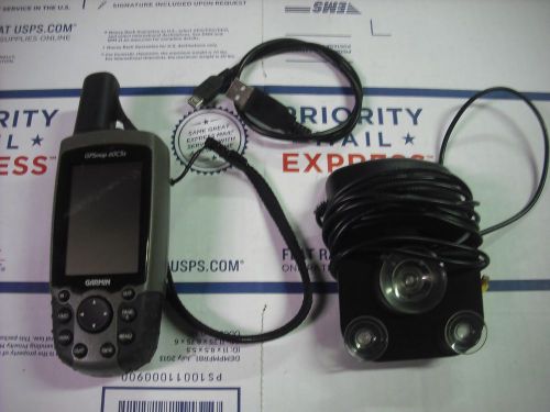 Garmin gpsmap 60csx handheld gps receiver &amp; cord &amp; mount