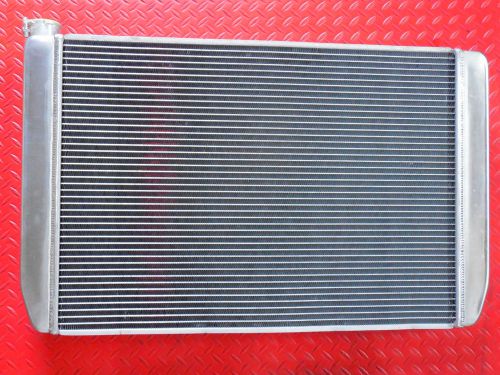 Aluminum radiator 31 inch 2 wide row 4 core equivlent gm applications 19 in high