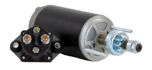 New starter motor w/solenoid force marine 1201 1208 120ld9 1251 1253 185613