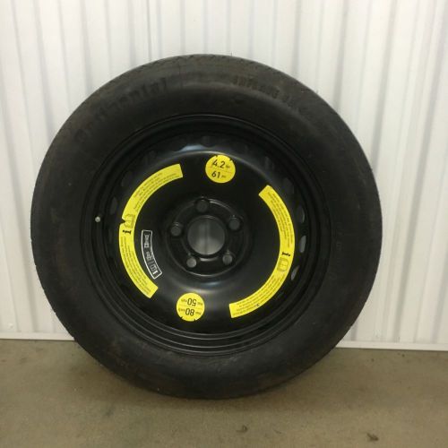 W209 w203 mercedes benz clk320 c240 spare tire wheel 125/90/16 03 04 05 06