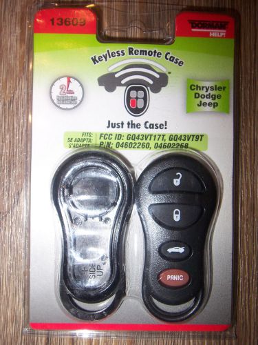 Brand new in package dorman help! keyless remote case for chrysler/dodge/jeep