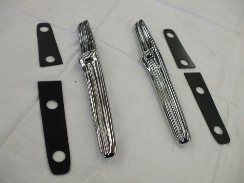 1941-48 chevy-buick-cadillac-lasalle-oldsontiac coupe new trunk hinges w/ gasket