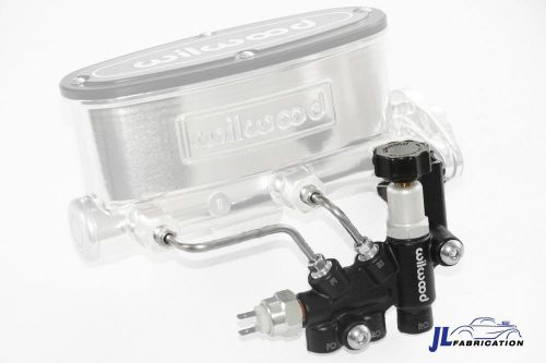 Wilwood adjustable combination proportioning valve w/ bracket &amp; lines 260-13190