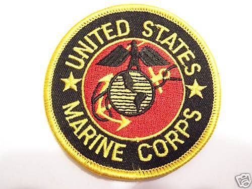 #0414 motorcycle vest patch us marine corps