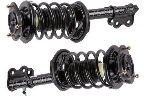 Pair new complete front right &amp; left strut shock coil spring assembly