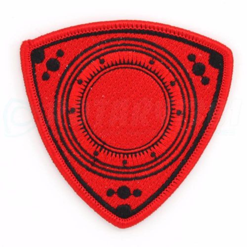 Rotor patch - red with black details - rx7 rx8 rx2 rx3 rx4 12a 13b 20b 10a