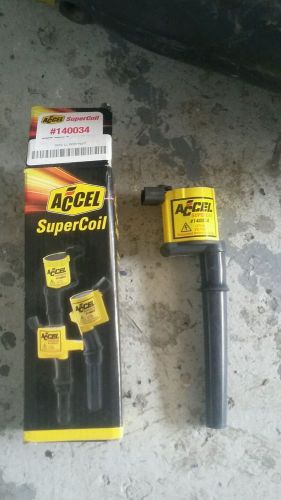Ignition coil-super coil accel 140034 comes in the box never been used