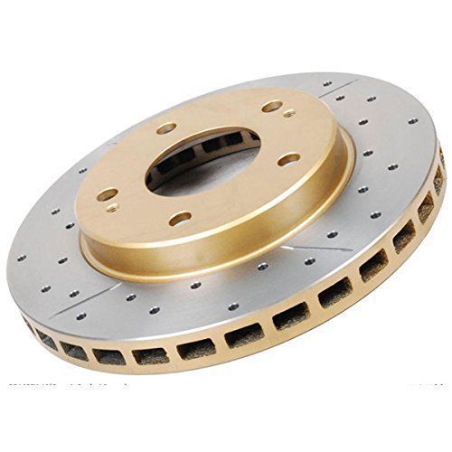 Dba (2308x) street series drilled and slotted disc brake rotor, front