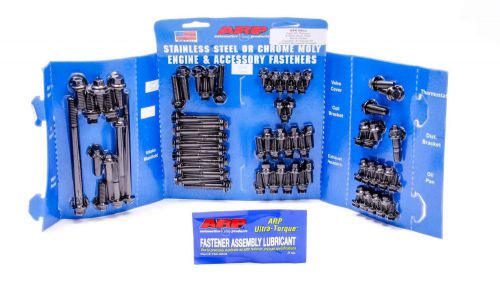 Arp engine/accessory fastener kit hex black oxide small block ford p/n 554-9803