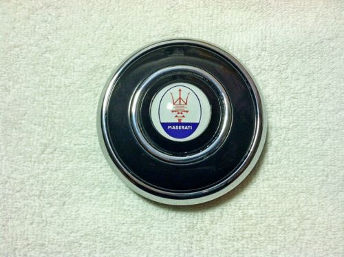 Maserati 3500gt, sebring, mistral original horn button assembly-restored !!