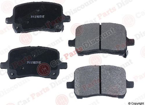 New meyle semi metallic disc brake pads, d91028sm