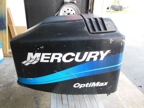 Mercury optimax outboard top cowl  p.n. 852552t 3. fits: 1999-2003