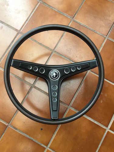 1969 mustang steering wheel rim blow