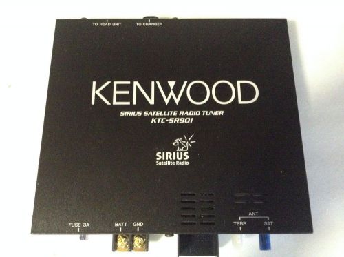 Kenwood sirius satellite radio tuner ktc-sr901 used guaranteed to activate
