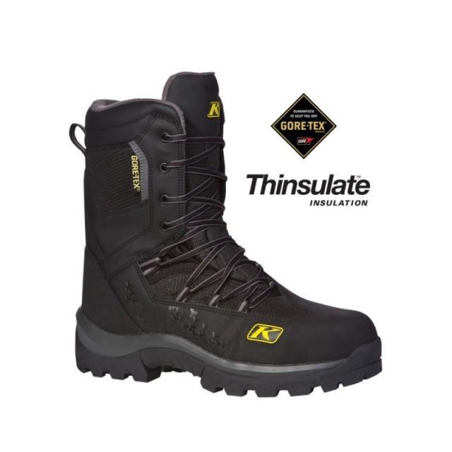 Klim adrenaline gtx snowmobile boots gore tex insulated size 12 (3108-001-012)