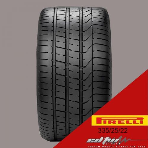 Qty 2 new 335/25r22 pirelli p-zero performance max tire 105 y 220 a a
