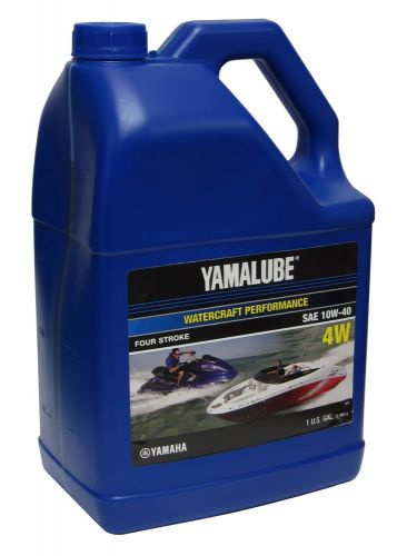 Yamaha yamalube 10w-40 mineral 4w 4-stroke watercraft oil one gallon