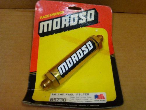 Moroso 8an inline fuel filter #65230  new! drag racing race