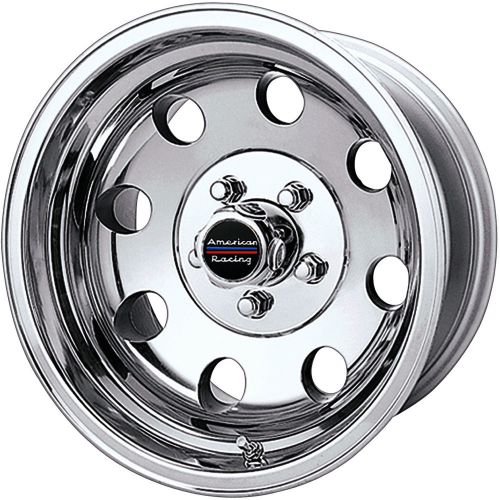 Ar1725785 15x7 5x5.5 (5x139.7) wheels rims polished -6 offset alloy 8 spoke