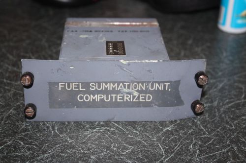Boeing fuel summation unit