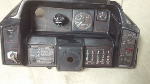 1989 bayliner dash gauge boat marine ignition gas speedometer horn wiring