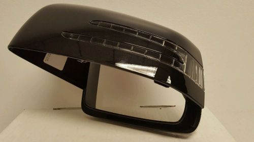 Oem 11-15 mercedes left side w166 black mirror cap covering cover
