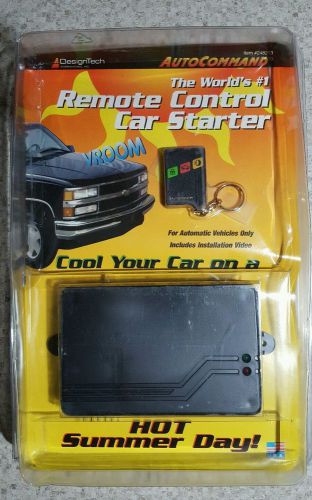 Design tech, autocommand remote control car starter