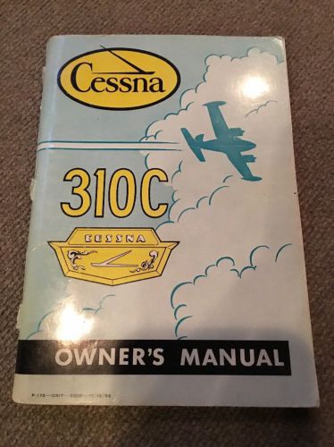 Cessna 310c owners manual