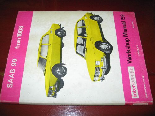 1968 1969 1970 saab 99 models service workshop manual