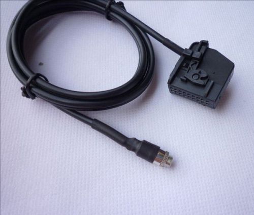 Aux input adapter female jack cable for mercedes comand 2.0 w211 r170  w163 w164