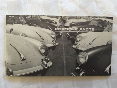 Porsche 356 c, porsche facts booklet, original