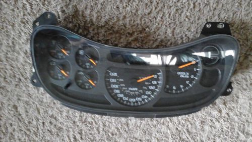 2004 chevy speedometer instrument cluster