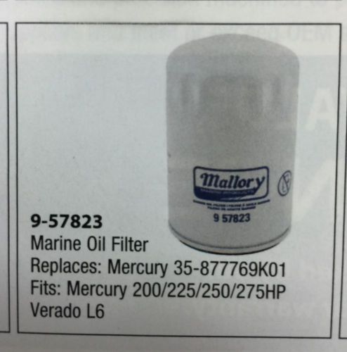 9-57823 mallory marine oil filter