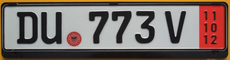 German zoll license plate + black frame saab volvo 240 s60 v70 xc 360 v50 xc60