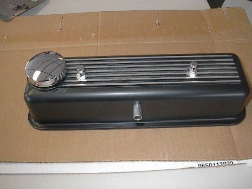 Triumph spitfire black finish alloy valve cover with fitting kit