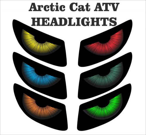 Arctic cat headlight decal atv utv prowler mud pro 1000 700 650 550 xtx xtz eye