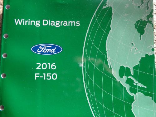2016 ford f150 new oem/factory wiring diagram manual