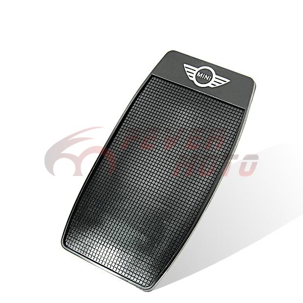 Fm brand new black sticky rubber mat mobile phone holder anti slip pad for mini 